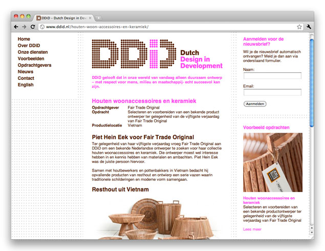 nieuws - DDiD website DDiD website